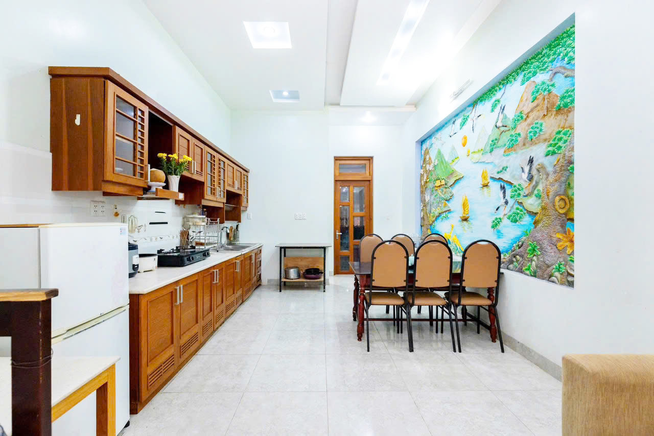 Phòng Bếp tại homestay, villa gió biển